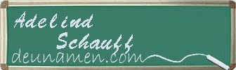 Adelind Schauff Visitenkarte